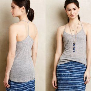 NWOT Bella Luxx Shadowstripe Y-Back Cami